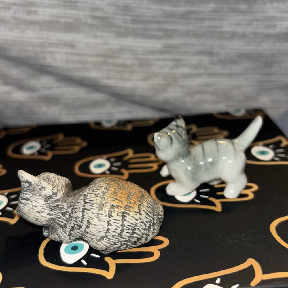 Cats miniature figurines - Picture 2 of 3